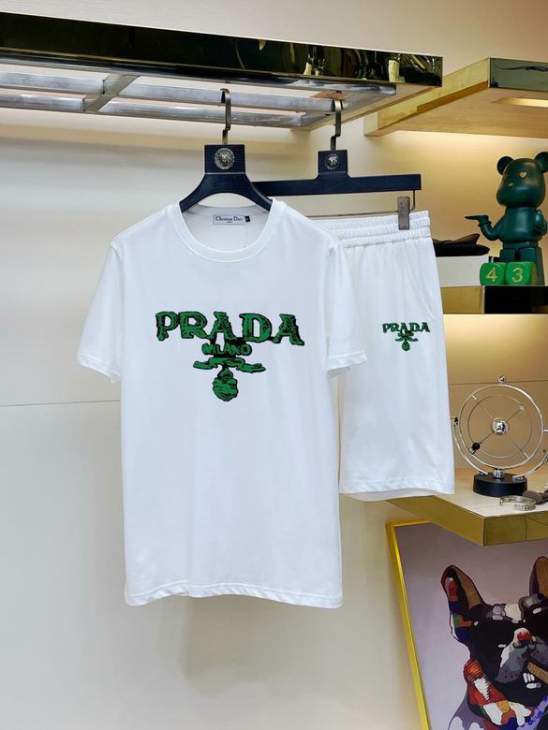 Picture of Prada Shirt Pant Suits _SKUPradaM-5XLkdtn3324541